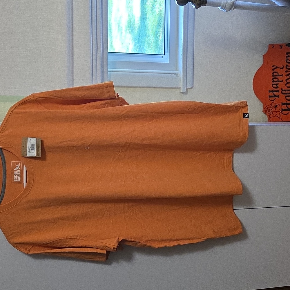 Eddie Bauer Soft Orange Tee